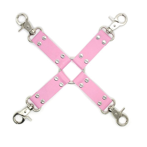 Cross Hog Tie Clip by BDStyle - Cuffs and Restraints