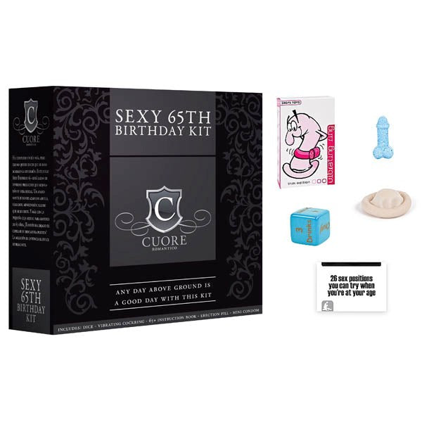 CUORE Sexy 65th Birthday Kit - - Sex Games, Coupons and Tricks