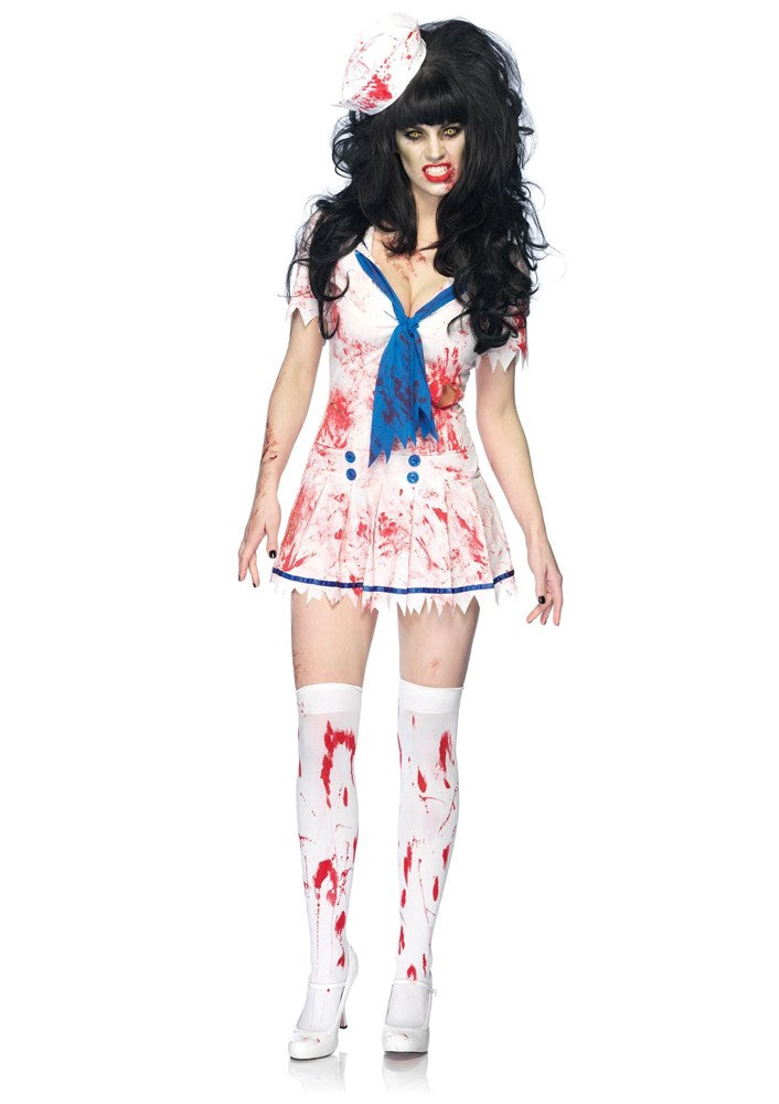 Decaying Sailor Debbie Costume - - Fancy Dress Ups