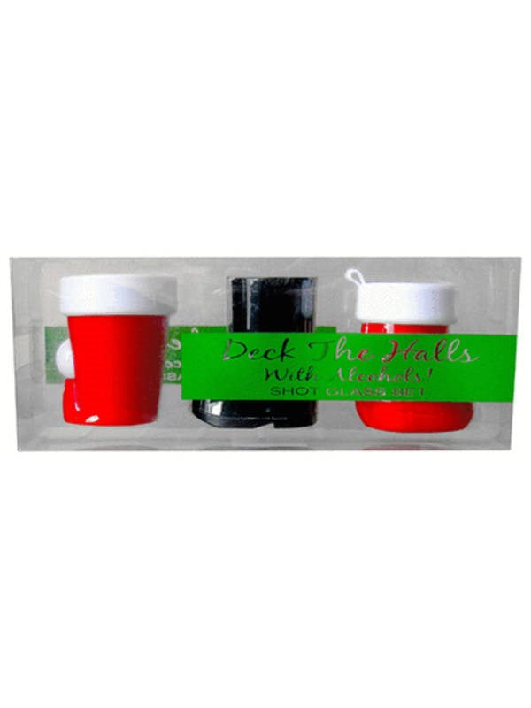 Deck The Halls Shot Glass - - Sex Games, Coupons and Tricks