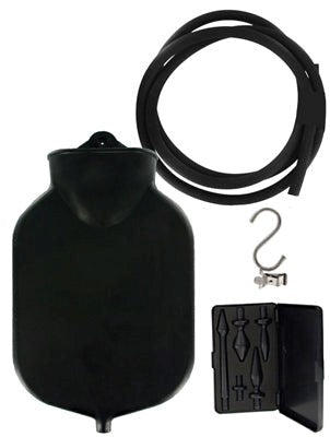 Deluge Deluxe Black Enema Set by XR Brands - Enemas and Douches