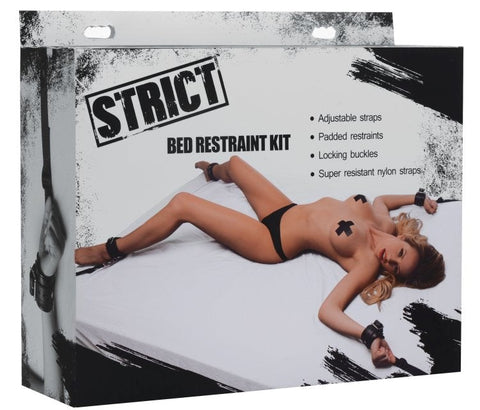 Bed Restraint Kit by XR Brands - Bondage Kits