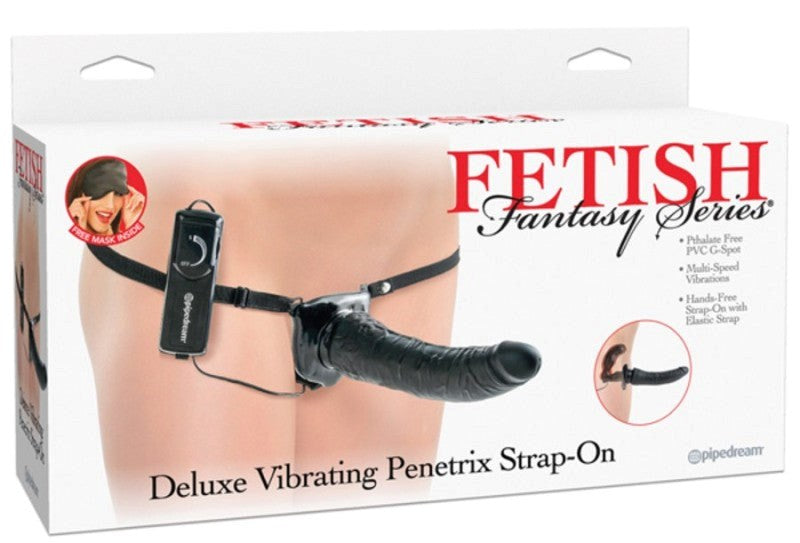 Deluxe Vibrating Penetrix Strap-On - - Strap On Sextoys