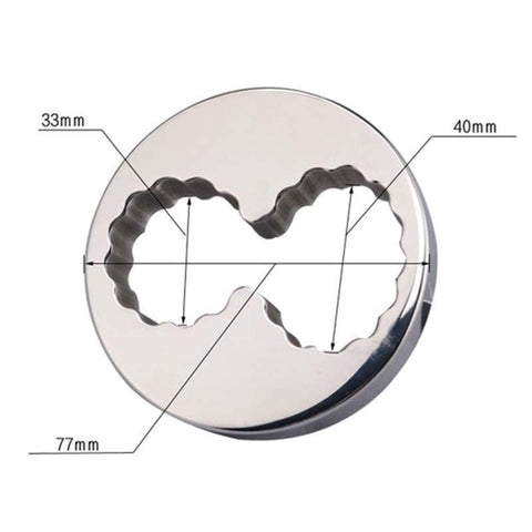 Designer Scrotum Stretchers by BDStyle - Steel Sex Toys
