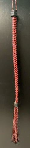 Devious Cat o 9 Tails Braided Flogger by Hell's Couture - Whips And Crops
