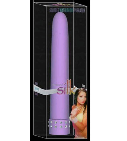 Diamond Silk Long Vibrator by Seven Creations - Waterproof Vibrators