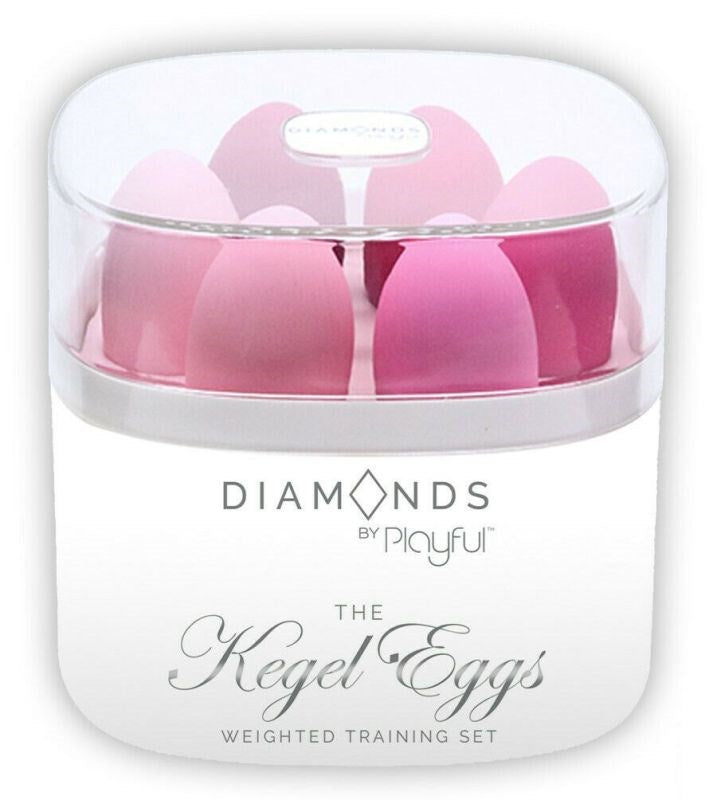 Diamonds by Playful The Kegel Eggs Weighted Training Set - - Love Eggs and Kegel Exercisers