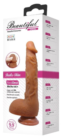 Jason Dildo Light Brown Realistic Dong by Baile - Realistic Dildos