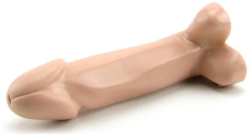 Doc Johnson Ballsy Dick 4.5 White - - Realistic Dildos