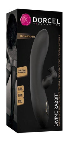 Rechargeable G-Spot Suction Rabbit Massager by Marc Dorcel - Rabbit Vibrators