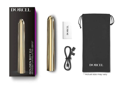 Golden Boy 2.0 Rechargeable Bullet Vibe by Marc Dorcel - Bullet Vibrators