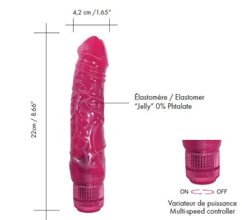 Dorcel Luxury Collection Jelly Boy - - G-Spot Vibrators