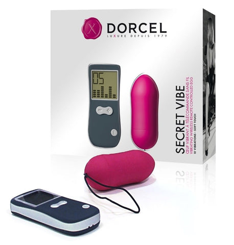 Secret Vibe Vibrating Egg Massager by Marc Dorcel - Remote Control Vibrators