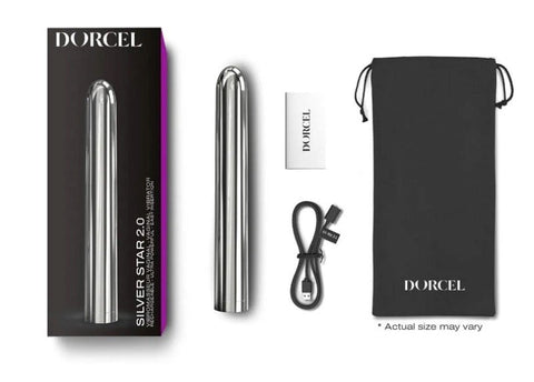 Silver Star 2.0 Rechargeable Bullet Vibe - Bullet Vibrators