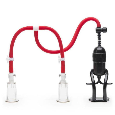 Double Cup Nipple Pump by BDStyle - Breast and Nipple Toys
