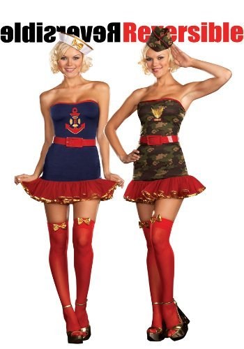 Double Dutie Cutie Reversible Costume - - Fancy Dress Ups