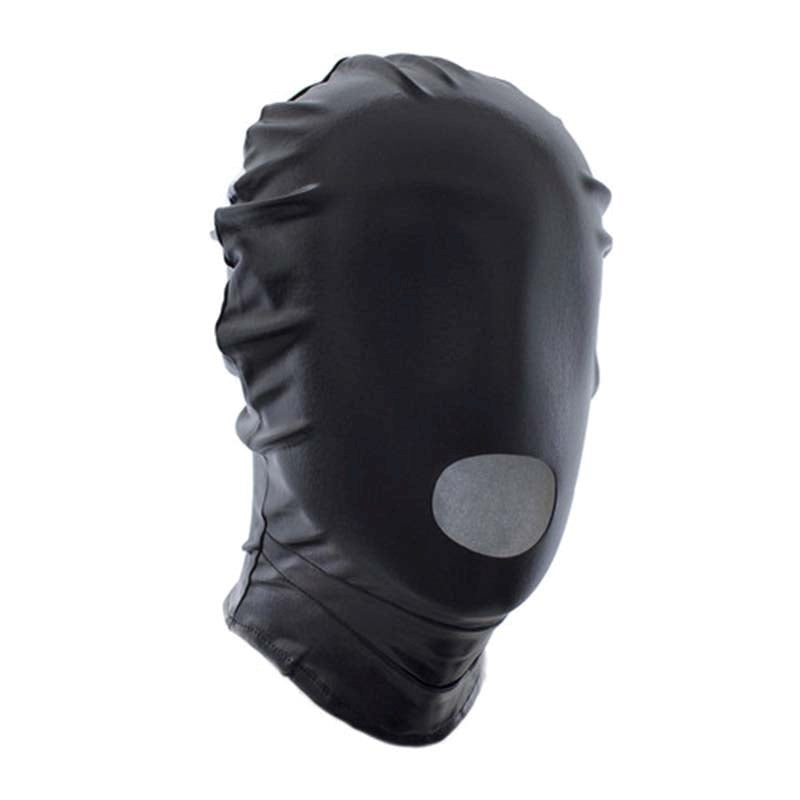 Double Layer Open Mouth Hood - - Bondage Hoods