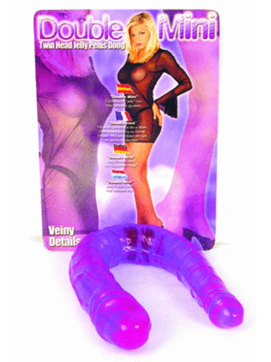 Double Mini Lavender Dong - - Realistic Dildos