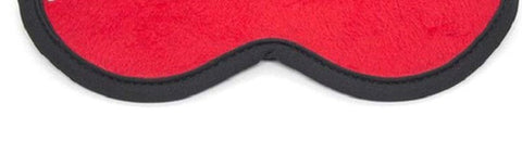 Downy Fetish Play Blindfold Black and Red by BDStyle - Fancy Dress Ups