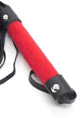 Fetish Play Whip Black and Red by BDStyle - Whips And Crops