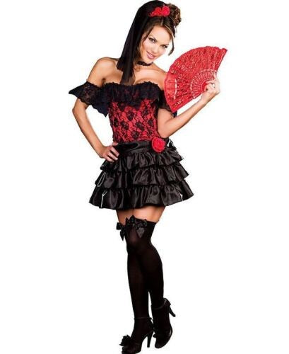 Dreamgirl Senorita Faulosa Costume - - Fancy Dress Ups