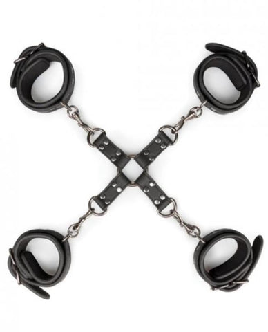 Hogtie With Hand and Ankle Cuffs by Easytoys - Cuffs and Restraints