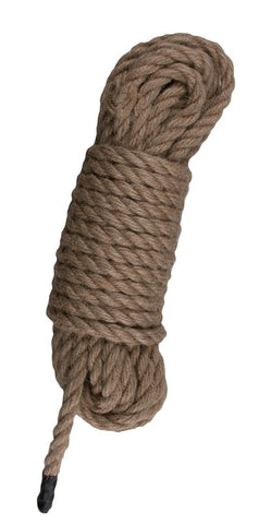 Easytoys Fetish Hemp Rope Natural 10m - Cuffs and Restraints
