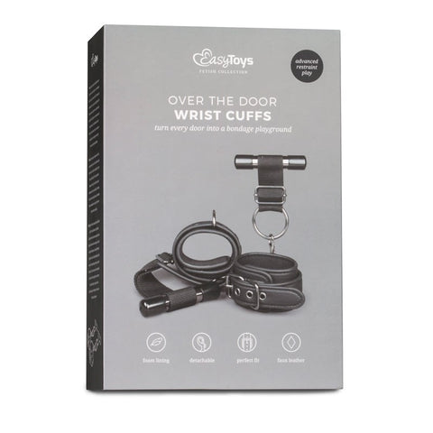 Over the Door Wrist Cuffs by Easytoys - Cuffs and Restraints