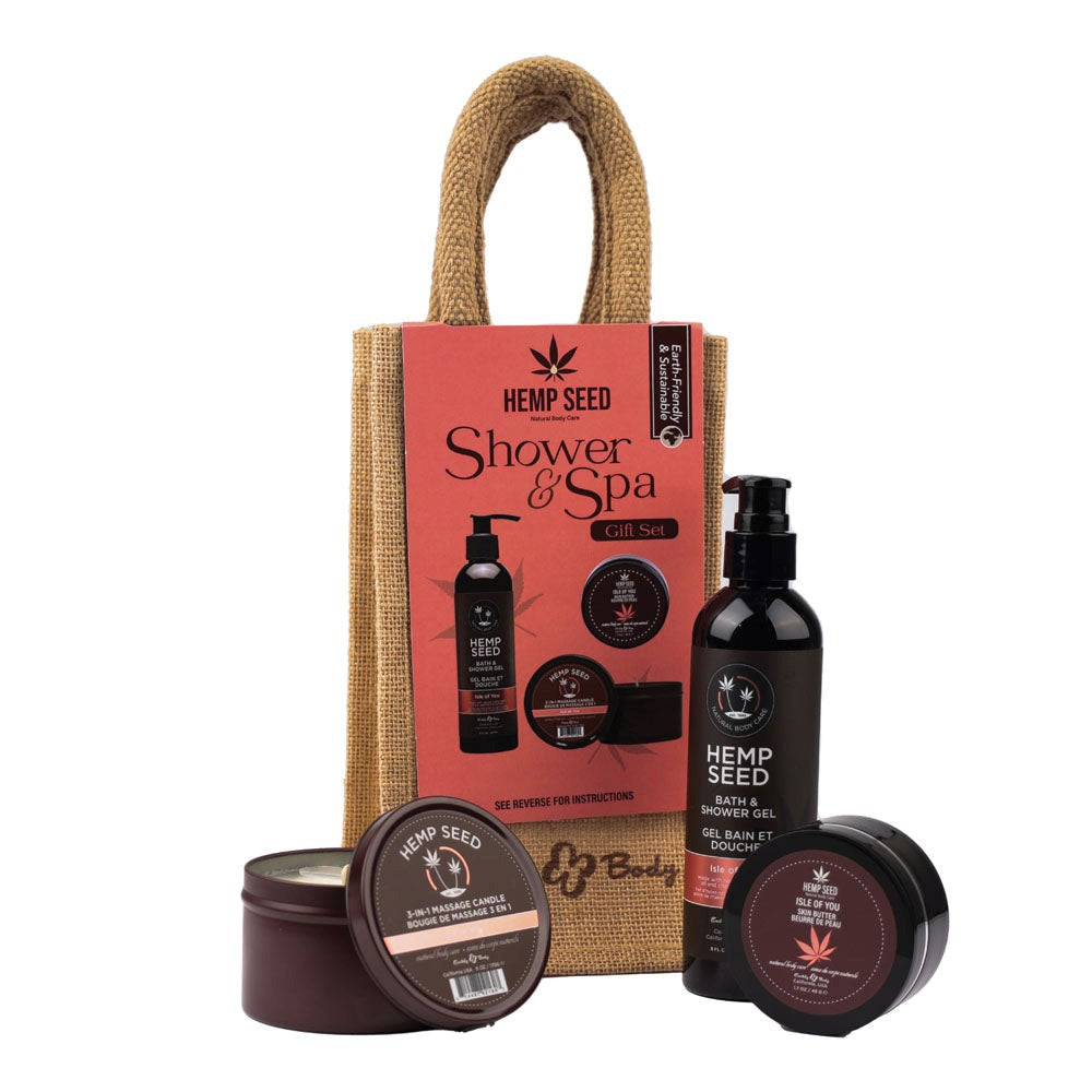 EB Hemp Seed ISLE OF YOU Spa Gift Set - - Sex Pheromones and Perfumes