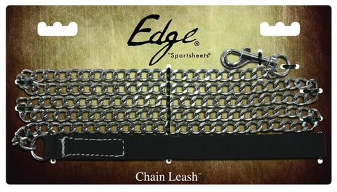 Edge Bondage Chain Leash by Sportsheets - Collars and Leads