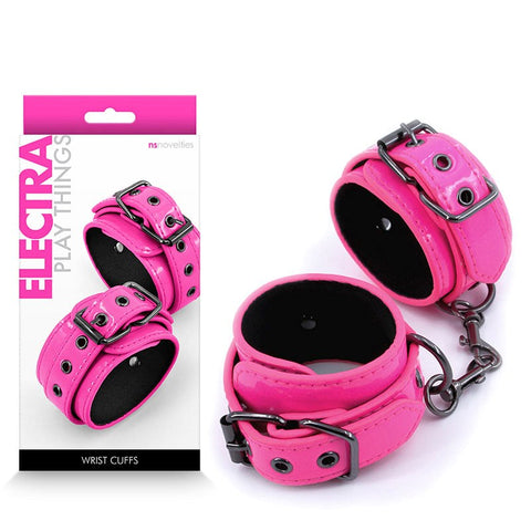 Electra Wrist Cuffs Leather by NS Novelties - Cuffs and Restraints