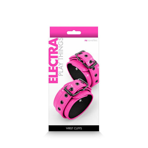 Electra Wrist Cuffs Leather by NS Novelties - Cuffs and Restraints