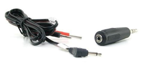 Jack Adaptor Cable Electro Sex Toy Kit by Electrastim - Electro Sex