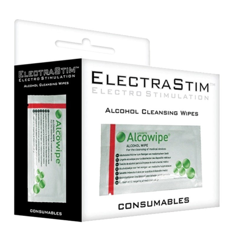 Electrastim Alcohol Cleansing Wipes - - Electro Sex