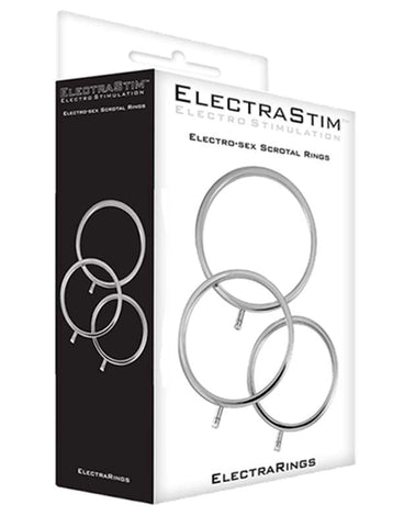ElectraRings Metal Scrotal Rings by Electrastim - Electro Sex