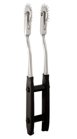 Electro Double Wartenberg Pinwheel by Electrastim - Electro Sex