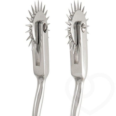 Electro Double Wartenberg Pinwheel by Electrastim - Electro Sex