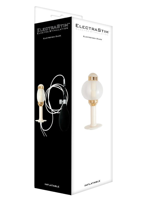 Electrastim Inflatable Radial Contact Dildo - - Electro Sex