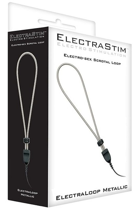 Electrastim Metallic Adjustable Scrotal Loop - - Electro Sex