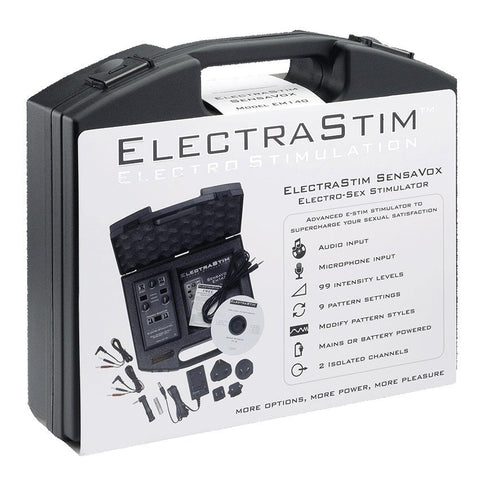 Sensavox Electro Sex Toy by Electrastim - Electro Sex