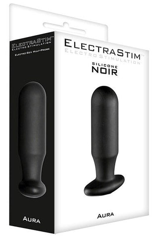Silicone Noir Aura Probe by Electrastim - Electro Sex