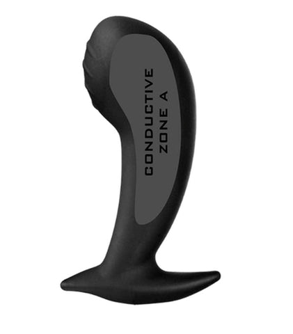 Silicone Noir Nona G-Spot Electro Probe by Electrastim - Electro Sex
