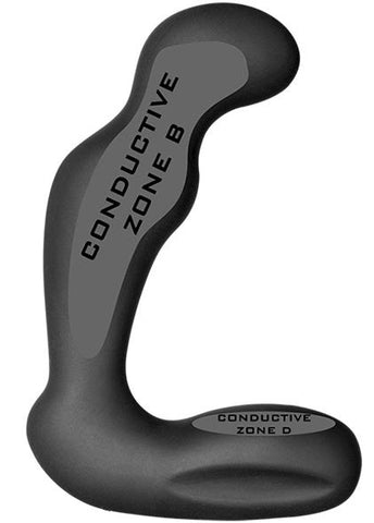 Silicone Noir Sirius Quadri-polar Prostate Massager - Electro Sex