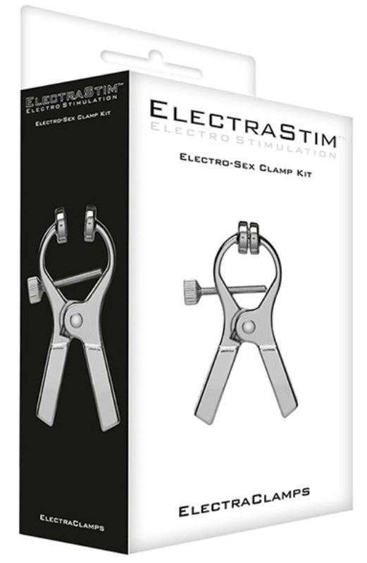 Electrastim Uni-Polar ElectraClamps - - Electro Sex