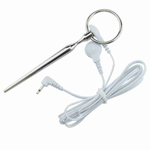 Electric Shock Tapered Elephant Dart Penis Plug by BDStyle - Electro Sex