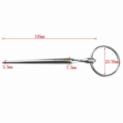 Electric Shock Tapered Elephant Dart Penis Plug by BDStyle - Electro Sex