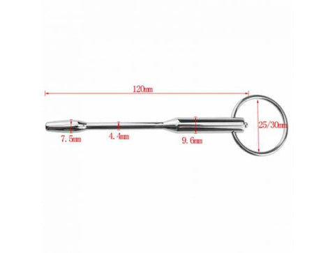 Electro Da Bomb Solid Metal Penis Plug by BDStyle - Electro Sex