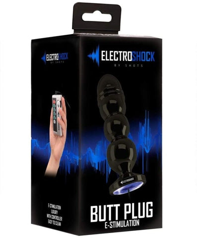 Electroshock Bold Butt Plug by Shots Toys - Luxury Sex Toys