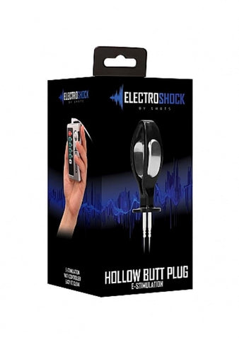 Electroshock Hollow Butt Plug by Shots Toys - Luxury Sex Toys
