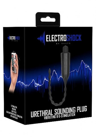 Electroshock Urethral Sounding Plug by Shots Toys - Electro Sex